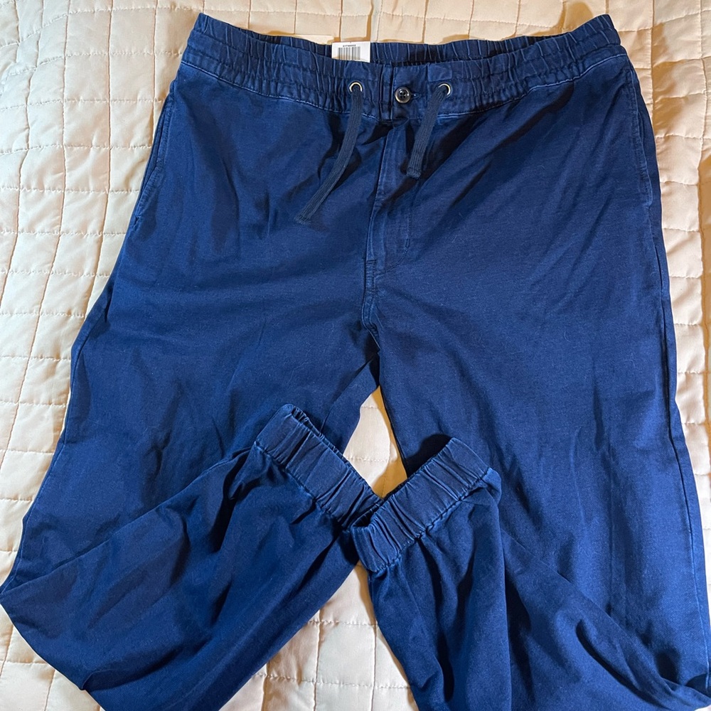 Levi's Men's Deep Blue Drawstring Joggers